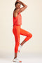 Alala | Crop Vamp Tight in Lava